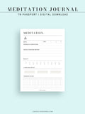 N122 | Wellness Journal Bundle, Mind Health Care Planner Set