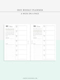 W108_01GX_WO1P_2023 | 2023 Dated Weekly Planner Inserts Printable Template