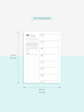 W108_01GX_WO1P_2023 | 2023 Dated Weekly Planner Inserts Printable Template
