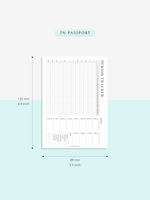 T127 | Menstruation Period Tracker, Yearly Menstrual Cycle Tracking