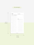 D111_DO1P | Day on a Page, Daily Planner Inserts Template