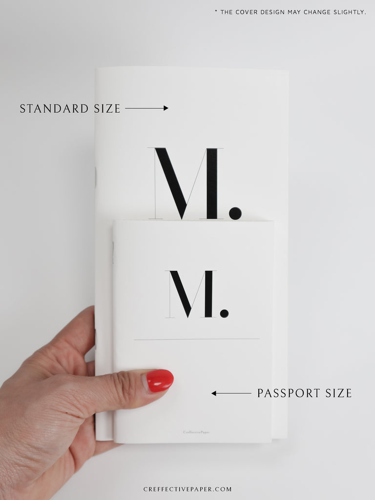 One Notebook A Month for Traveler's Notebook – CreffectivePaper