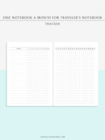 D120 | One Notebook A Month for Traveler's Notebook