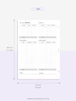 T106 | Monthly Budget Financial Planner