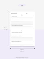 D104 | Daily Gratitude Journal with Morning & Night Ritual for Positive Mindfulness