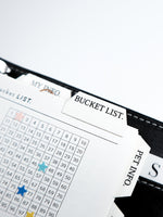 DA118 | Mini Editable Tabs, Printable Index