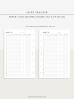 T132 | Monthly Sleep Tracker