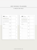 W108_01GX_WO1P_2023 | 2023 Dated Weekly Planner Inserts Printable Template