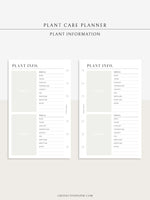 N118 | Plant Information & Care Tracker