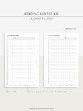 B102 | Book Review & Reading Journal Bundle Printable