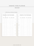 T124 | Sinking Fund Categories, Lists, Tracker Template