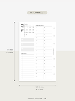 M113_V_2023 | 2023 Monthly Planner Printable (MO1P_Vertical)