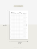 T132 | Monthly Sleep Tracker