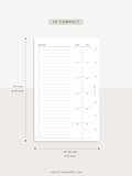 M114_2023 | 2023 Monthly Planner Printable Template (MO2P)
