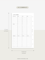 W102_V | Weekly Schedule Planner WO2P