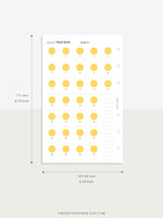 T116 | Monthly Emoji or Color Mood Tracker
