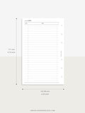 D103 | Daily Task List Printable, To-do List Organizer, Checklist Template
