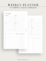 W121 | Weekly Planner, WO2P