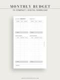 T106 | Monthly Budget Financial Planner