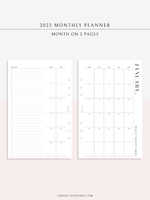 M114_2023 | 2023 Monthly Planner Printable Template (MO2P)