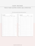T132 | Monthly Sleep Tracker