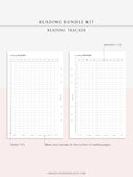 B102 | Book Review & Reading Journal Bundle Printable