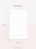 M114_2023 | 2023 Monthly Planner Printable Template (MO2P)