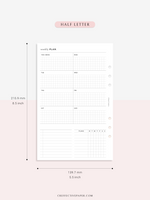 W122 | Weekly Planner, WO1P