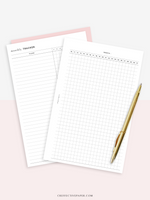 T128 | Monthly Goal & Habit Tracker, MO2P