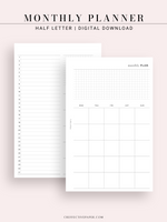 M121 | Monthly Planner, MO2P