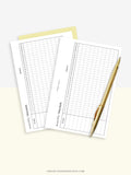 T101_M | Monthly Goal & Habit Tracker Template