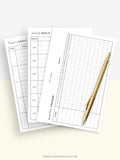 T101 | Goal Setting Planner Bundle Template for Business and Personal