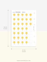 T116 | Monthly Emoji or Color Mood Tracker