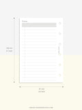 N107 | Checklist Bundle Template to Personalize Category