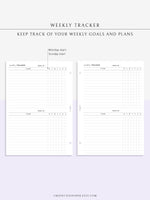 T118 | Weekly Habit and Goal Tracker