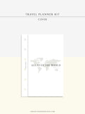 N117 | Travel Planner Bundle, Trip Overview, Vacation Planning